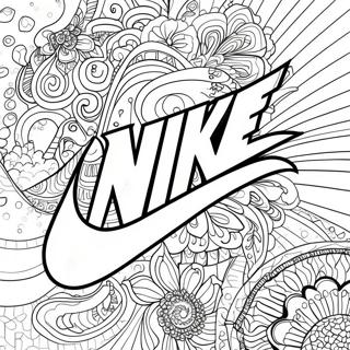 Nike Logo Ausmalbild 9289-1394