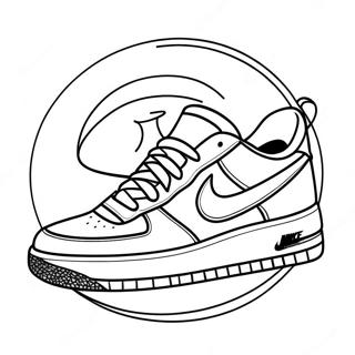 Nike Logo Ausmalbild 9289-1396