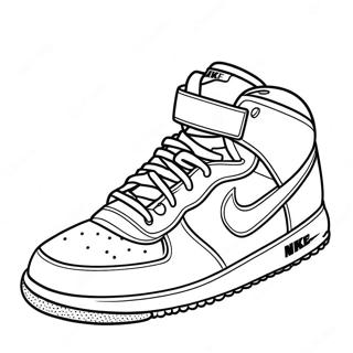 Nike Sneaker Ausmalbild 9290-1405