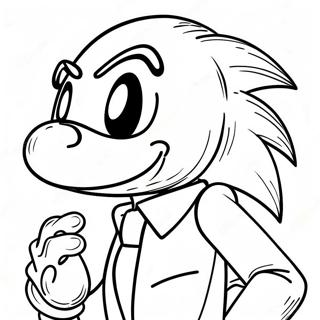 Dr Eggman Mit Sonic Ausmalbild 93149 32638