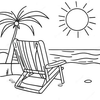 Sonniger Strandurlaub Ausmalbild 93588 32980