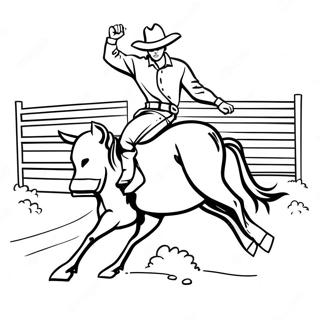 Rodeo Ausmalbild 93713-33063