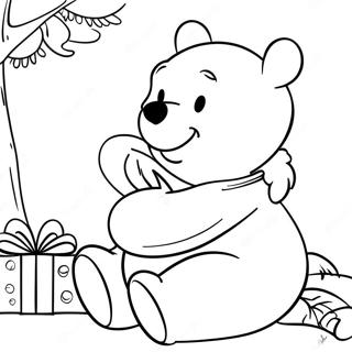 Winnie Puuh Weihnachtsausmalbild 94021-33304