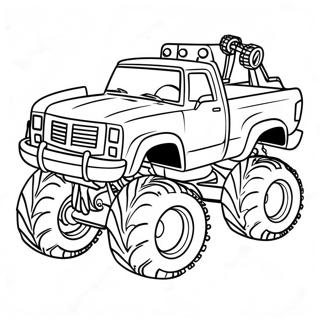 Spiderman Monstertruck Ausmalbild 94073-33343