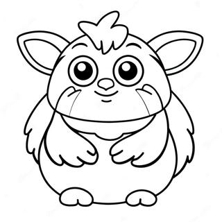 Furby Ausmalbild 94099-33361