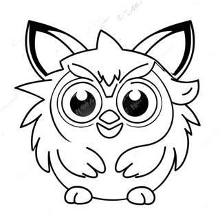 Furby Ausmalbild 94099-33364