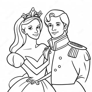 Prinz Und Prinzessin Ausmalbild 94151-33403