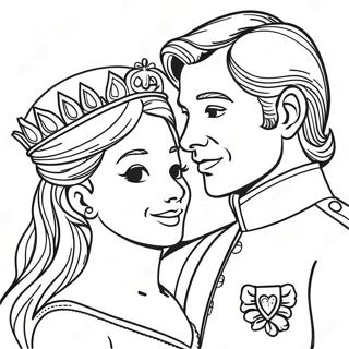 Koniglicher Prinz Und Prinzessin Ausmalbild 94152-33405