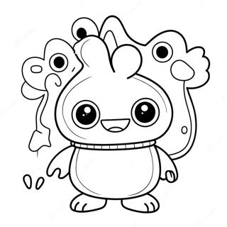 Gluckliche Hassliche Puppen Ausmalbild 94233-33479