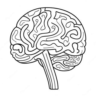 Kreative Gehirn Aktivitat Ausmalbild 94307-33526