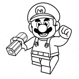 Lego Mario Ausmalbilder