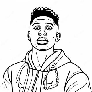 Nba Youngboy Coole Outfit Ausmalbild 94463-33715