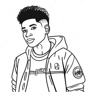 Nba Youngboy Coole Outfit Ausmalbild 94463-33854