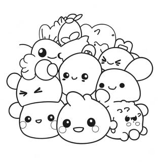 Tsum Tsum Ausmalbilder