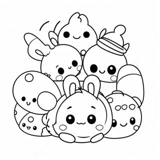 Tsum Tsum Ausmalbild 94744-34060