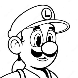 Luigi Mit Einem Grunen Hut Ausmalbild 9486-1997