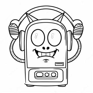 Alastor Der Radio Damon Ausmalbild 94874-34164