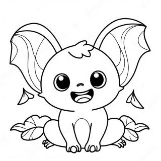 Halloween Bat Ausmalbilder