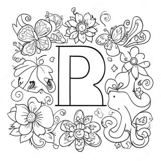 Verspieltes Kyrillisches Alphabet Ausmalbild 95361 34546