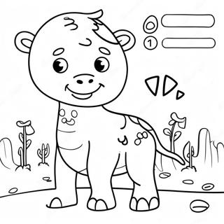 Addition Abenteuer Mathematik Ausmalbild 95564 34740