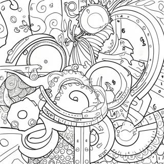 Entdeckungsreise Division Mathematik Ausmalbild 95567 34715