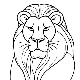 Majestatischer Mufasa Ausmalbild 95895-34998