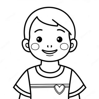 Dankbares Kind Sagt Danke Ausmalbild 96364 35362