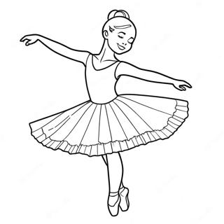 Realistische Ballerina Ausmalbild 96413-35394