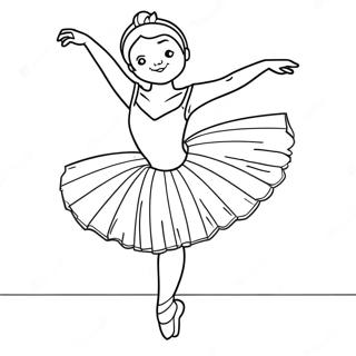 Realistische Ballerina Ausmalbild 96413-35395