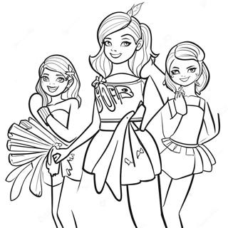 Seahawks Cheerleader Ausmalbild 96492 35462