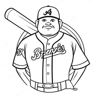 Atlanta Braves Ausmalbilder