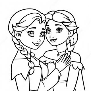 Elsa Und Anna Ausmalbild 97543-36439