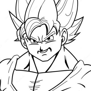 Super Saiyan Goku Ausmalbilder