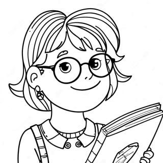 Abenteuerliches Junie B Jones Ausmalbild 97984-36918