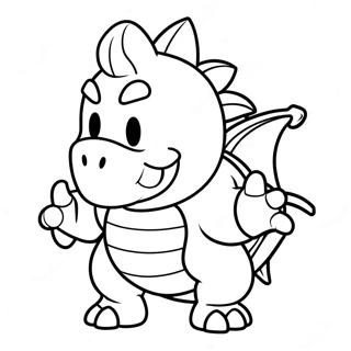 Bowser Jr Ausmalbilder