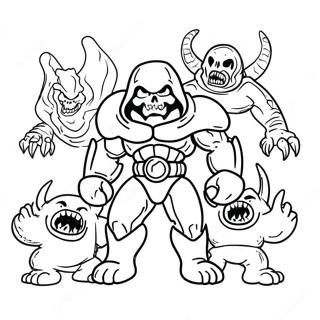 Doom Monster Ausmalbild 98728-37504