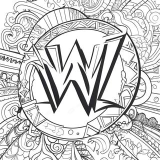 Wwe Logo Ausmalbild 98-346