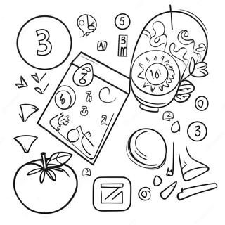 Kreative Mathematikarbeitsblatter Ausmalbild 99036-37752