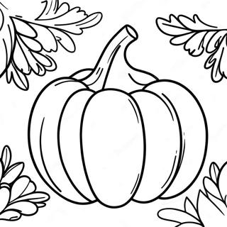 Herbst Kurbis Ausmalbild 99057-37754