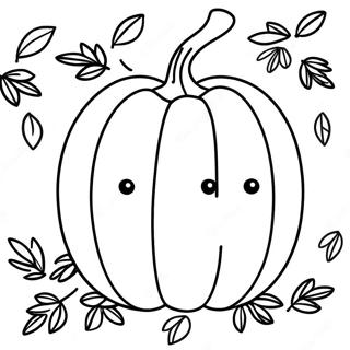 Herbst Kurbis Ausmalbild 99057-37755