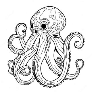 Kraken Ausmalbilder