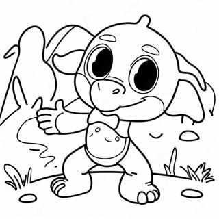 Abenteuerliches Kwami Ausmalbild 99268-37928