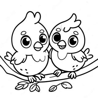 Niedliches Baby Oriolen Ausmalbild 99394 38020