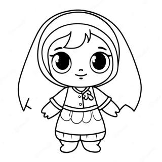 Niedliches Mira Charakter Ausmalbild 99420 38231