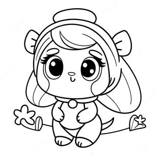 Niedliches Mira Charakter Ausmalbild 99420 38232