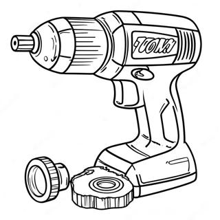 Glanzende Elektrowerkzeuge Ausmalbild 99601 38375