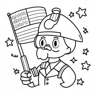 Frohliches Patriotentag Ausmalbild Fur Kinder 99755 38500