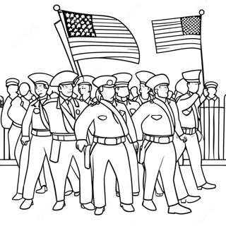 Patriotentag Parade Ausmalbild 99756 38502